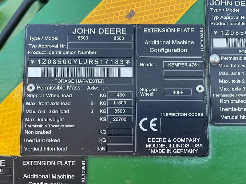 John Deere 8500