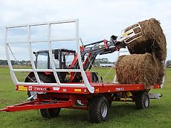 Metal-fach T014/1 Ballentransportanhänger Ballenanhänger Ballenwagen