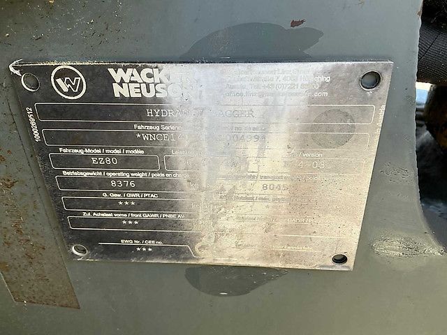 Wacker Neuson EZ80