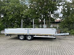 Möslein THT 11- G 7,2 Tandem- Pritschenanhänger- Tieflade
