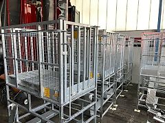Fliegl Arbeitsbühne, Arbeitskorb, Frontlader, Stapler