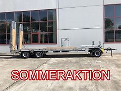 Möslein T 3-6,60 VB 1 3 Achs Tieflader- Anhänger, Luftgefe